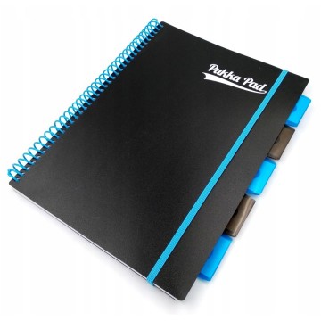 Kołozeszyt PUKKA PROJECT BOOK PP NEON BK A4# niebi
