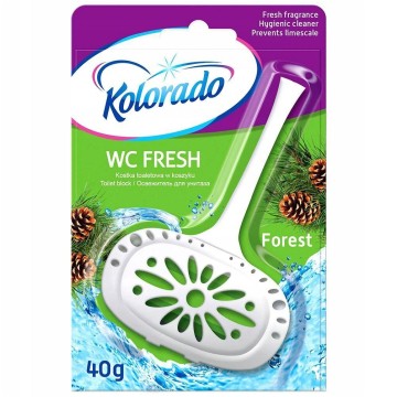 Kostka do wc KOLORADO FOREST 40g zawieszka