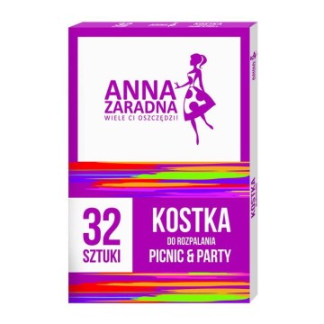 Kostki do rozpalania białe AZ 32 sztuki