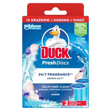 Krążek żelowy DUCK FRESH DISC MARINE 2x36ml