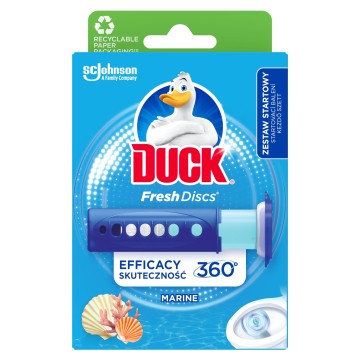 Krążek żelowy WC + urządzenie DUCK MARINE 6 sztuk