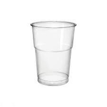 Kubek przeźroczysty pet 0,3l - 300ml a'50 shake