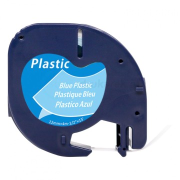 Letra Tag 12mmx4m - 59426 - S0721600 blue plastic