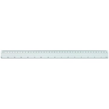 Linijka 40cm GRAND aluminiowa