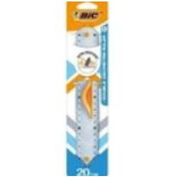 Linijka dwustronna BIC DOUBLE ROULER 20cm