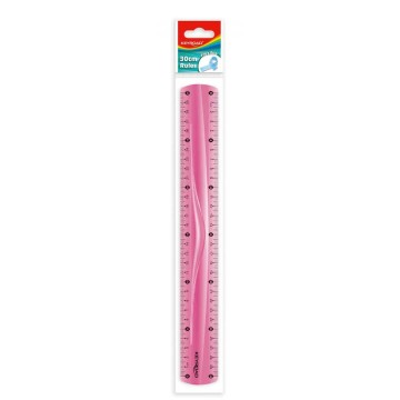 Linijka KEYROAD 30cm elastyczna mix kolor