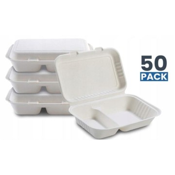 LUNCH BOX CLARINA dwudzielny 850ml a'50