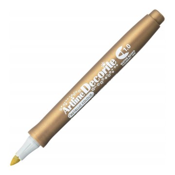 Marker ARTLINE DECORITE 1mm złoty metalic