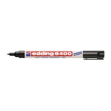 Marker do płyt CD/DVD EDDING 8400 czarny okrągły