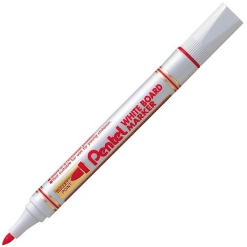 Marker do tablic PENTEL MW85 czerwony okrągły