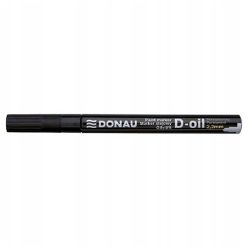 Marker olejowy DONAU D-OIL okrągły 2,2mm czarny