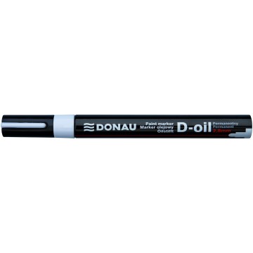 Marker olejowy DONAU D-OIL okrągły 2,8mm biały