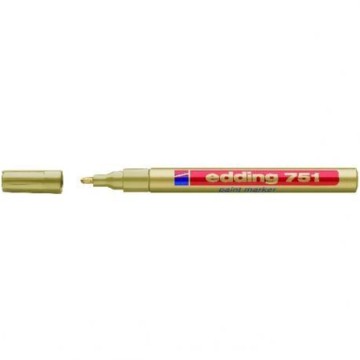 Marker olejowy EDDING 751 1-2mm złoty okrągły
