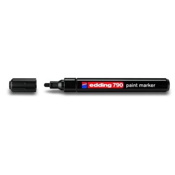 Marker olejowy EDDING 790 2-3mm czarny okrągły