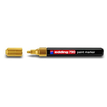 Marker olejowy EDDING 790 2-3mm złoty okrągły