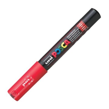 Marker z farbą UNI POSCA PC-1M czerwony