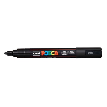 Marker z farbą UNI POSCA PC-5M czarny