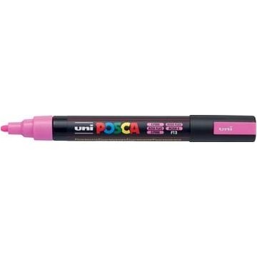 Marker z farbą UNI POSCA PC-5M fluo różowy