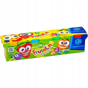 Masa plastyczna ASTRA FUN FRUTOLINA 4x100g