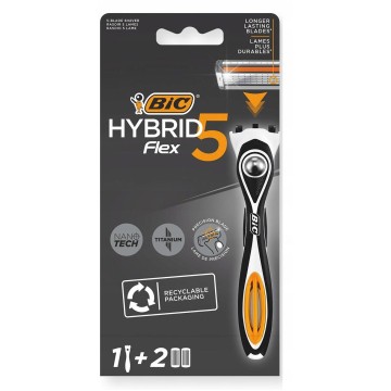 Maszynka do golenia BIC HYBRID 5 FLEX + 2 wkłady