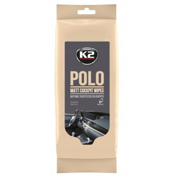 Matowe ściereczki do kokpitu K2 POLO 24 sztuki
