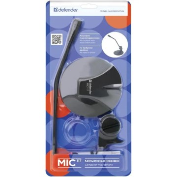 Mikrofon komputerowy DEFENDER MIC-117 czarny
