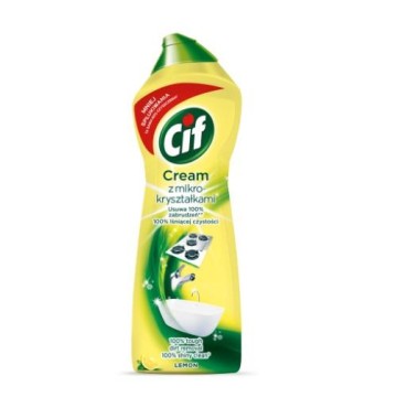 Mleczko CIF CREAM CITRUS LEMON 750ml żółte