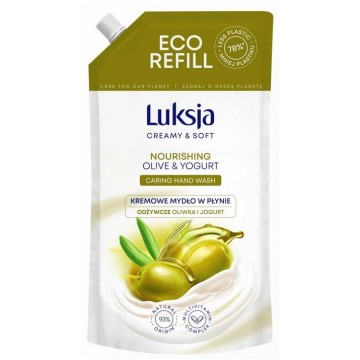 Mydło LUKSJA zapas 900ml olive & yogurt 2