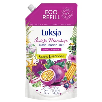 Mydło LUKSJA zapas 900ml passion fruit