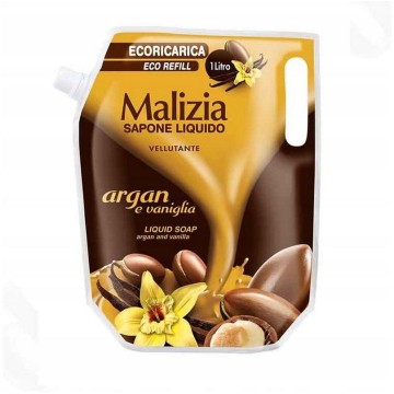 Mydło w płynie MALIZIA ARGAN & VANILIA zapas 1l