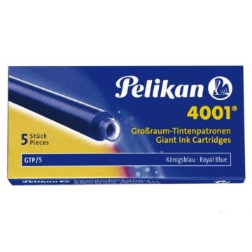 Naboje do piór PELIKAN GTP/5 niebieskie