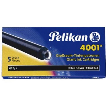 Naboje do piór PELIKAN TP/6 czarne