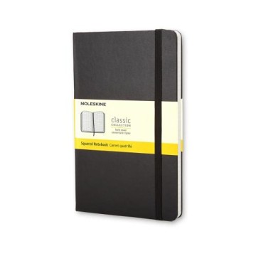 Notes MOLESKINE CLASSIC L czarna kratka