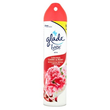 Odświeżacz pow.GLADE BRISE piwonia wiśnia 300ml