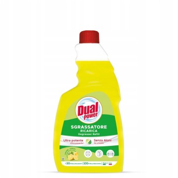 Odtłuszczacz DUAL POWER LIMONE 750ml zapas