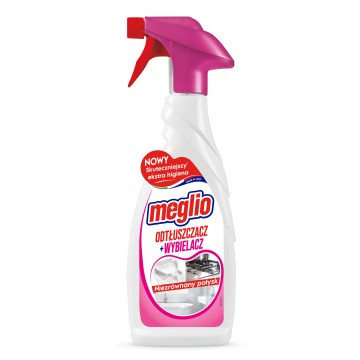 Odtłuszczacz + wybielacz w piance MEGLIO spray 650