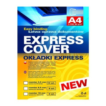 Okładka ARGO / DOVRE EXPRESS 4,5mm 10szt czarne
