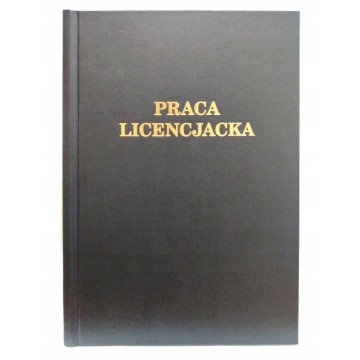 Okładka kanałowa praca licencjacka AA czarna