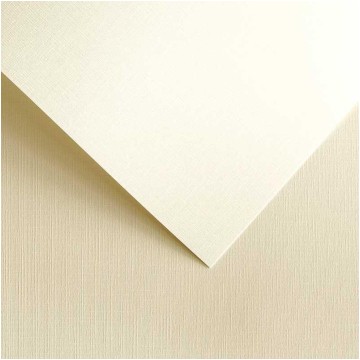 Papier ozdobny PŁÓTNO KREMOWY 230g/m2 20 sztuk