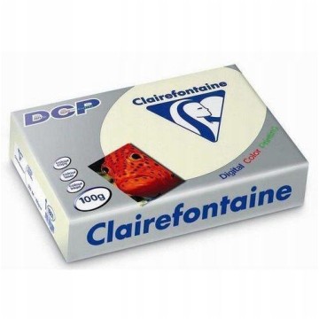 Papier satynowany A4 160g kremowy DCP IVORY