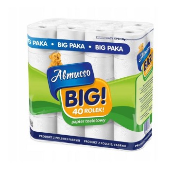 Papier toaletowy ALMUSSO BIG 40 sztuk