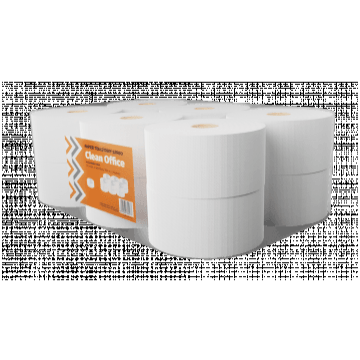 Papier toaletowy CLEAN OFFICE Jumbo celuloza 12szt