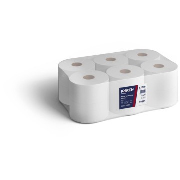 Papier toaletowy KAREN fi85 2W 100m celuloza 12szt