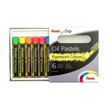 Pastele olejne ARTS PENTEL fluorescencyjne 6 sztuk