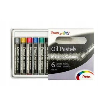 Pastele olejne ARTS PENTEL metaliczne 6 kolorów