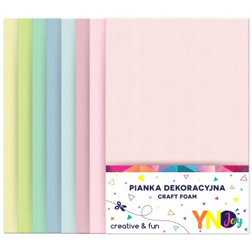 Pianka dekoracyjna INTERDRUK PASTEL mix a'8