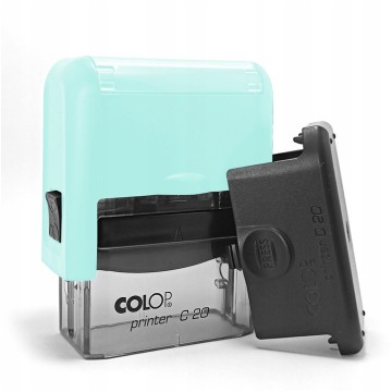 Pieczątka COLOP COMPACT C20 PRO zielona pastelowa