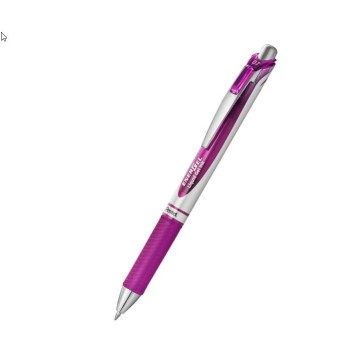 Pióro kulkowe PENTEL ENERGEL 0,7mm magenta