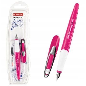 Pióro wieczne HERLITZ MY PEN różowo biały R