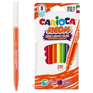 Pisaki CARIOCA NEON 8 kolorów